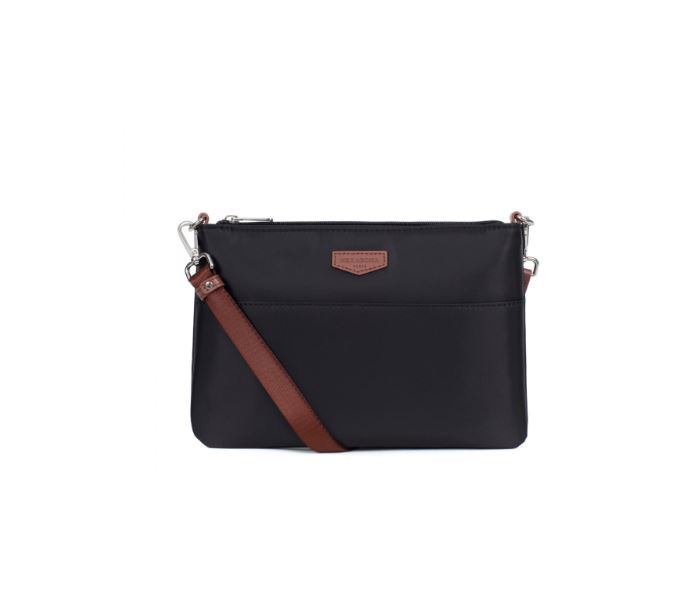 Shoulder Bag Black/Brown - HEXAGONA