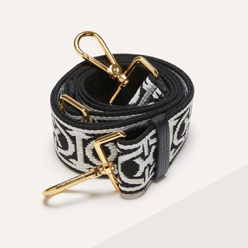 Shoulder Strap Black/White - COCCINELLE