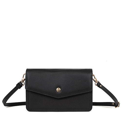 Shoulder Bag Black - HEXAGONA