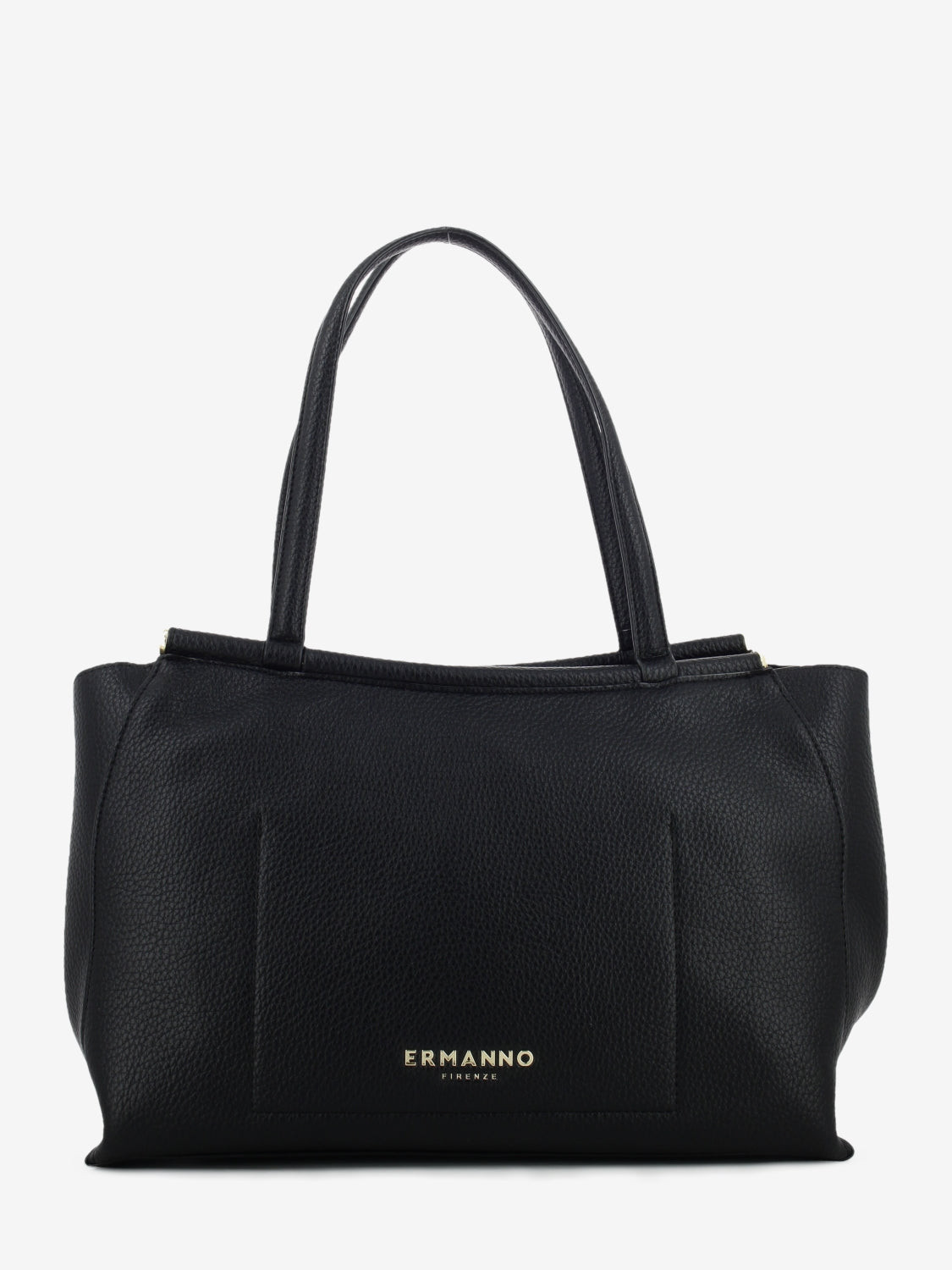Large Tote Blackly - ERMANNO FIRENZE-Black