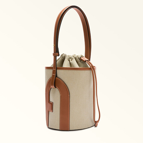 Lido Bucket Bag S Toni Cognac - FURLA