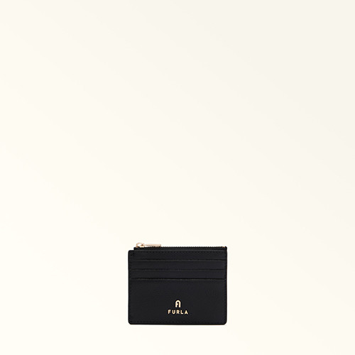 Camellia Card Holder Nero - FURLA