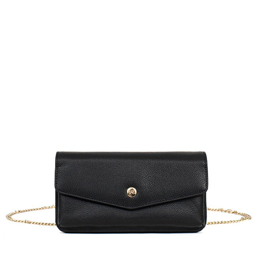 Shoulder Bag Black - HEXAGONA