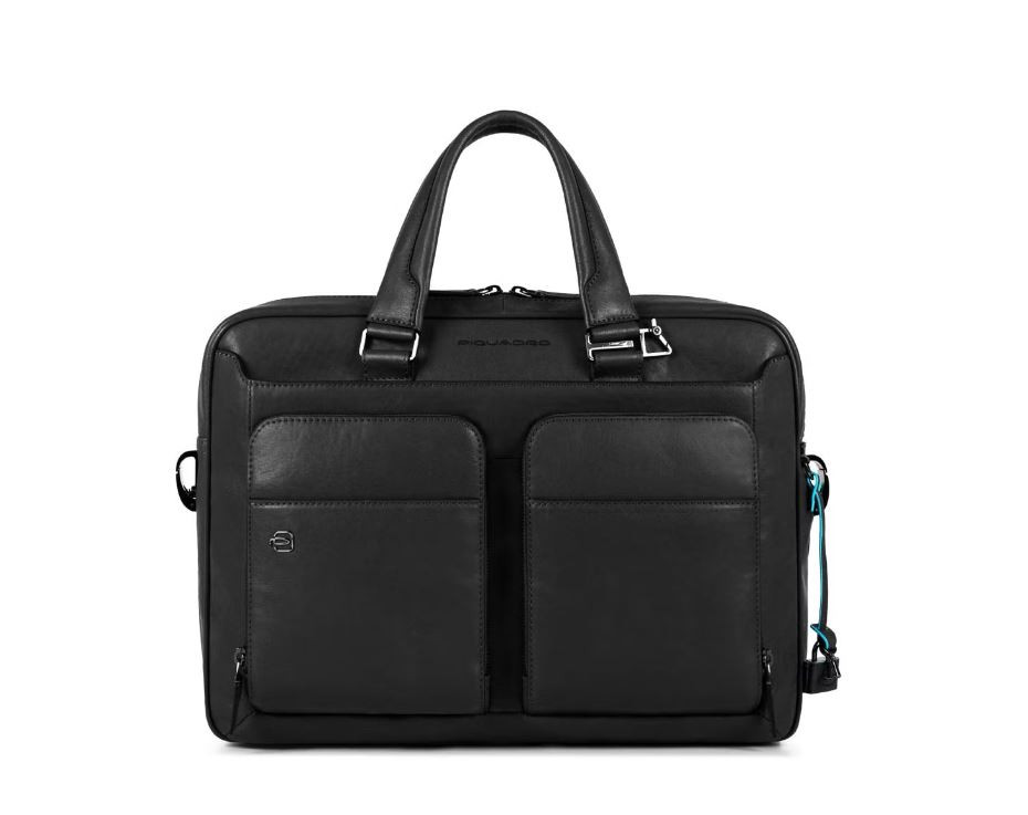 Briefcase 15" Nero - PIQUADRO