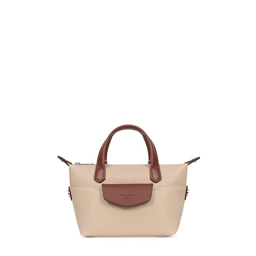 Mini Top Handle Beige - HEXAGONA