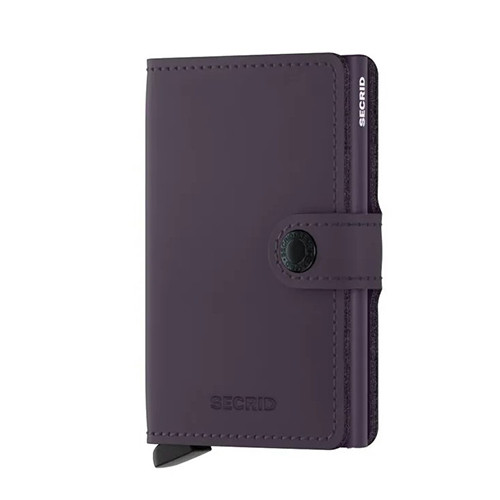 Miniwallet Matte Dark Purple - Secrid