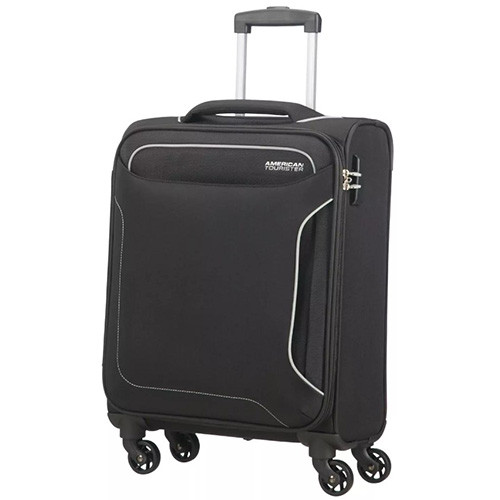 Spinner 55cm Black - AMERICAN TOURISTER