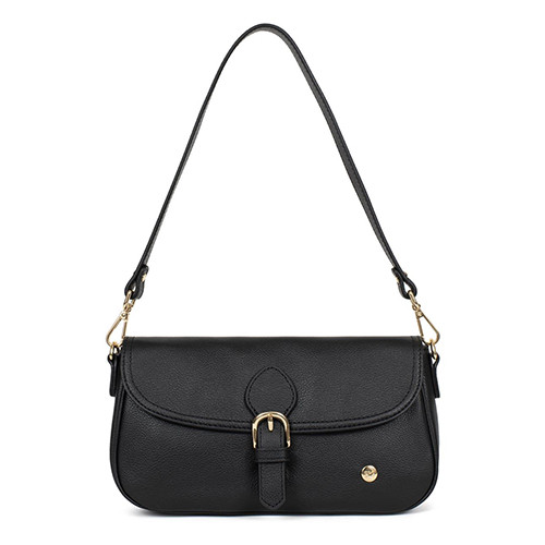 Shoulder Bag Black - HEXAGONA