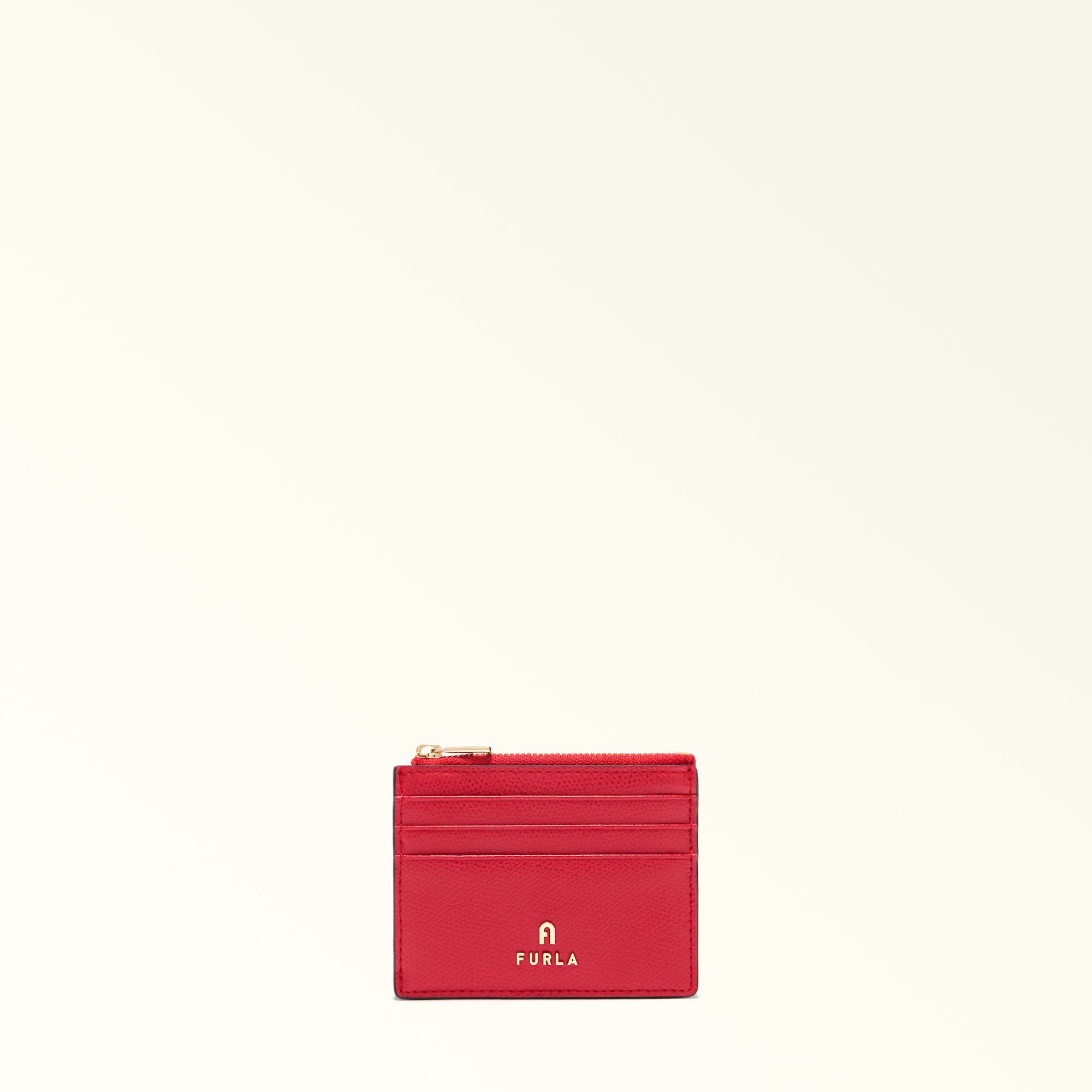 Camellia Card Holder Ruby - FURLA