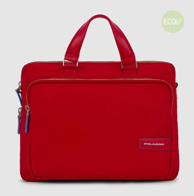 Briefcase 14" Rosso - PIQUADRO