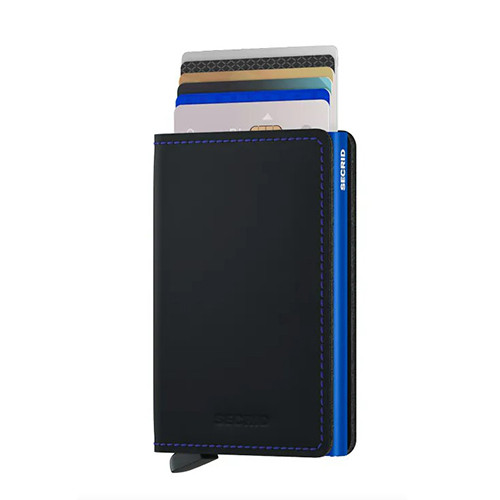 Slimwallet Black/Blue - Secrid