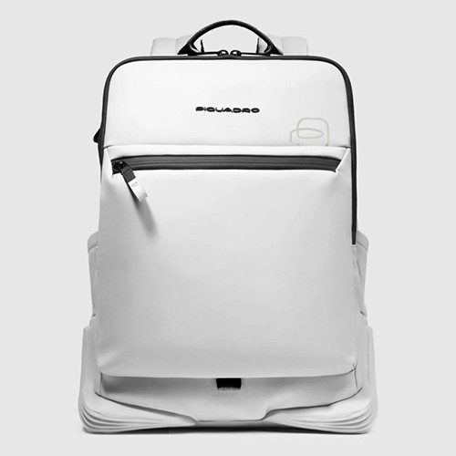 Backpack 14" White - PIQUADRO