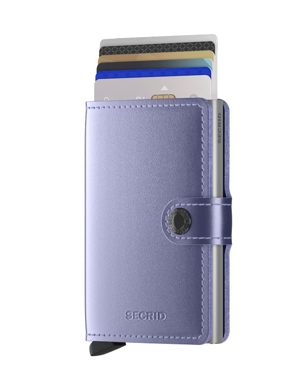 Miniwallet Metallic Lila - Secrid