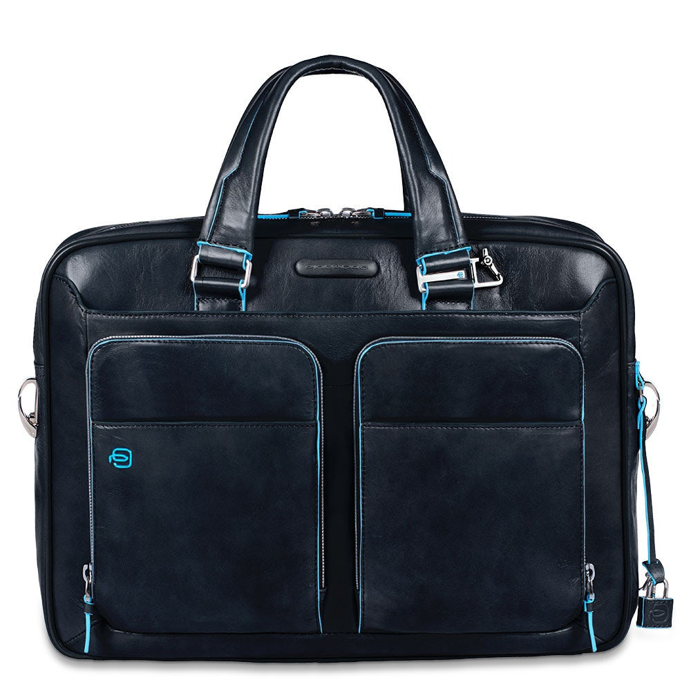 Briefcase Blue - PIQUADRO