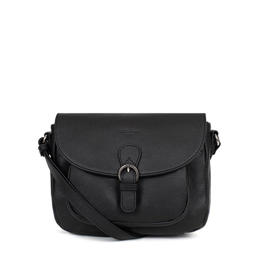Shoulder Bag Black - HEXAGONA