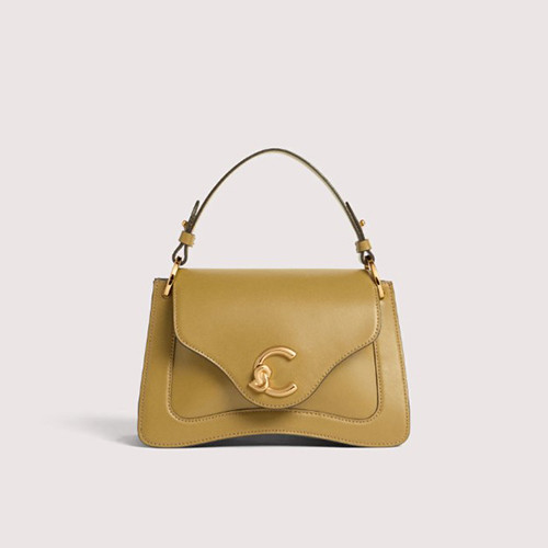 C-Me Calf Top Handle S Seagrass - Coccinelle