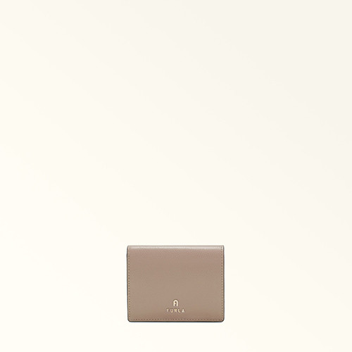 Camelia S Compact Wallet Stucco Gray - FURLA