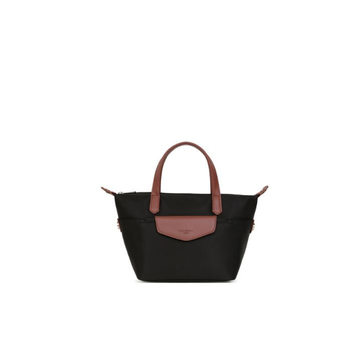 Top Handle Black/Brown - HEXAGONA