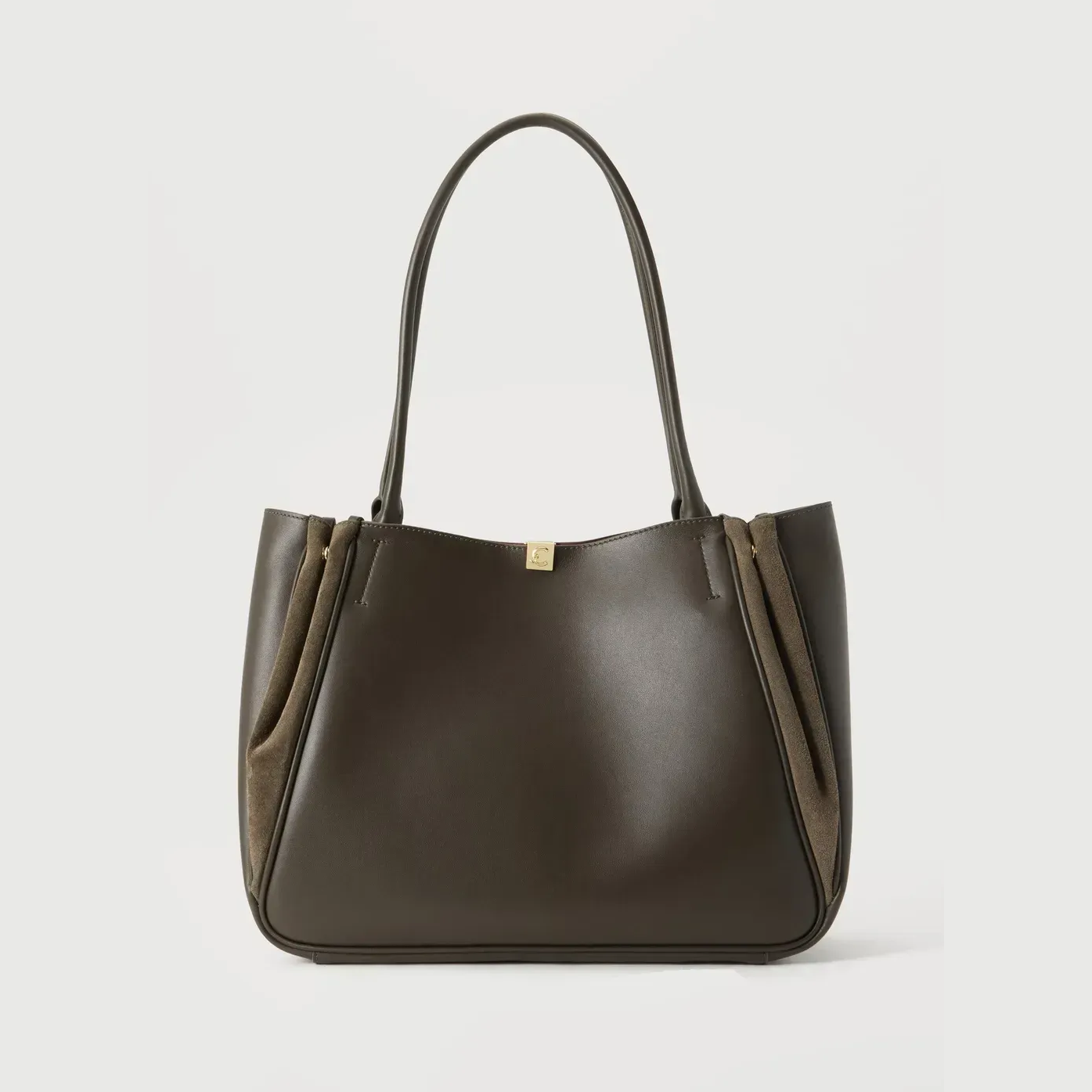Top Handle Pansy Bimateria Fango - COCCINELLE
