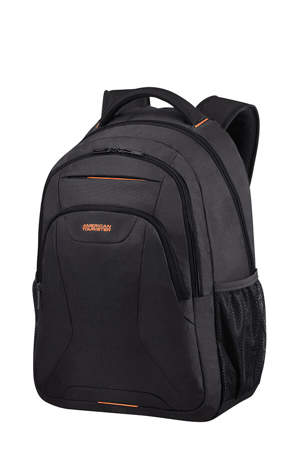 Laptop Backpack 43.9cm/17.3″ Black/Orange - AMERICAN TOURISTER