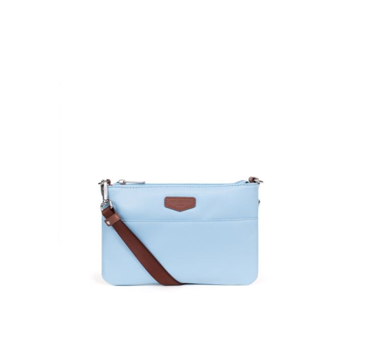 Shoulder Bag Light Blue - HEXAGONA