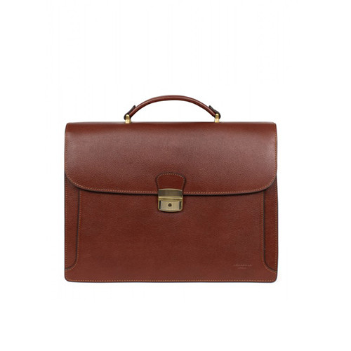 Briefcase Brown - HEXAGONA