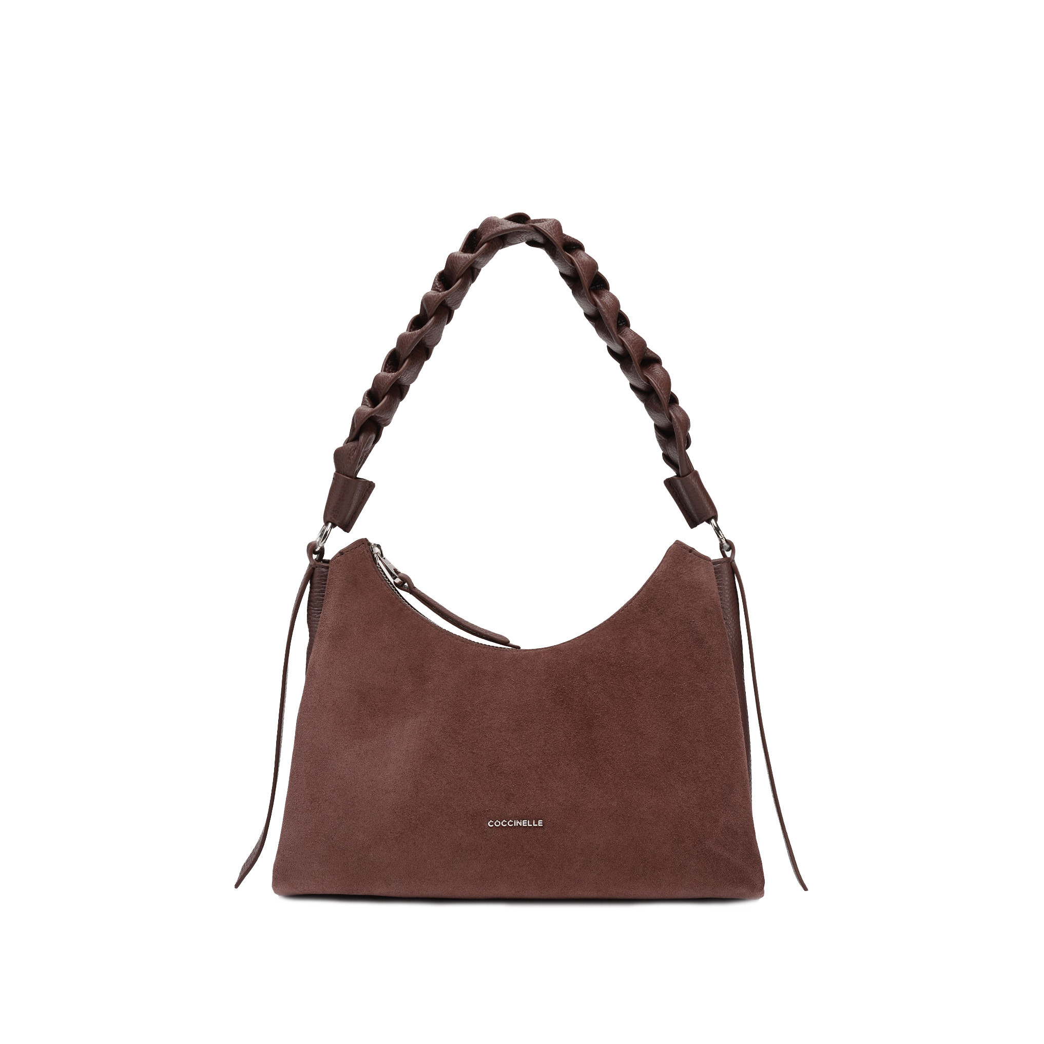 Top Handle Boheme Suede Berry - COCCINELLE