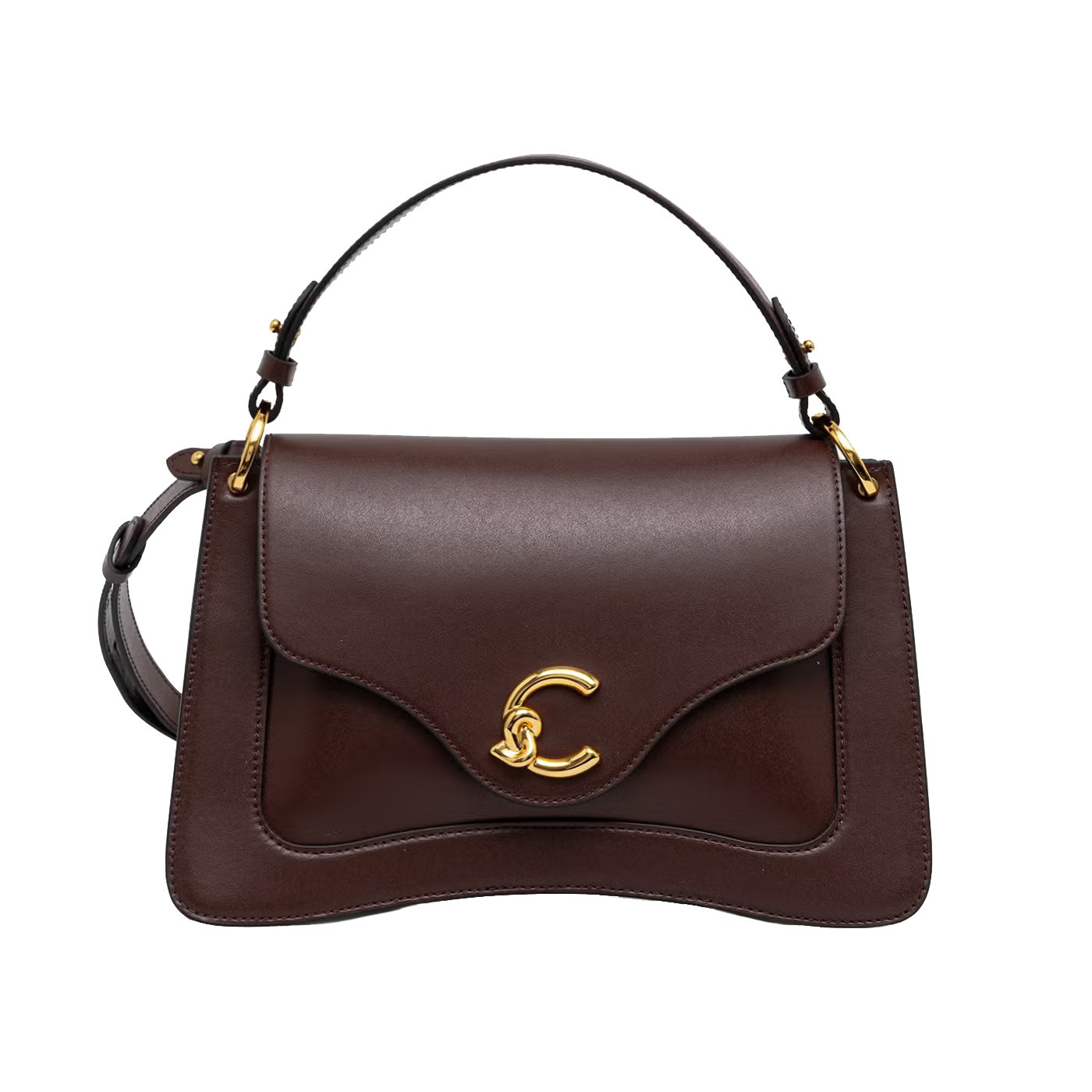 Top Handle C-Me Calf Berry - COCCINELLE