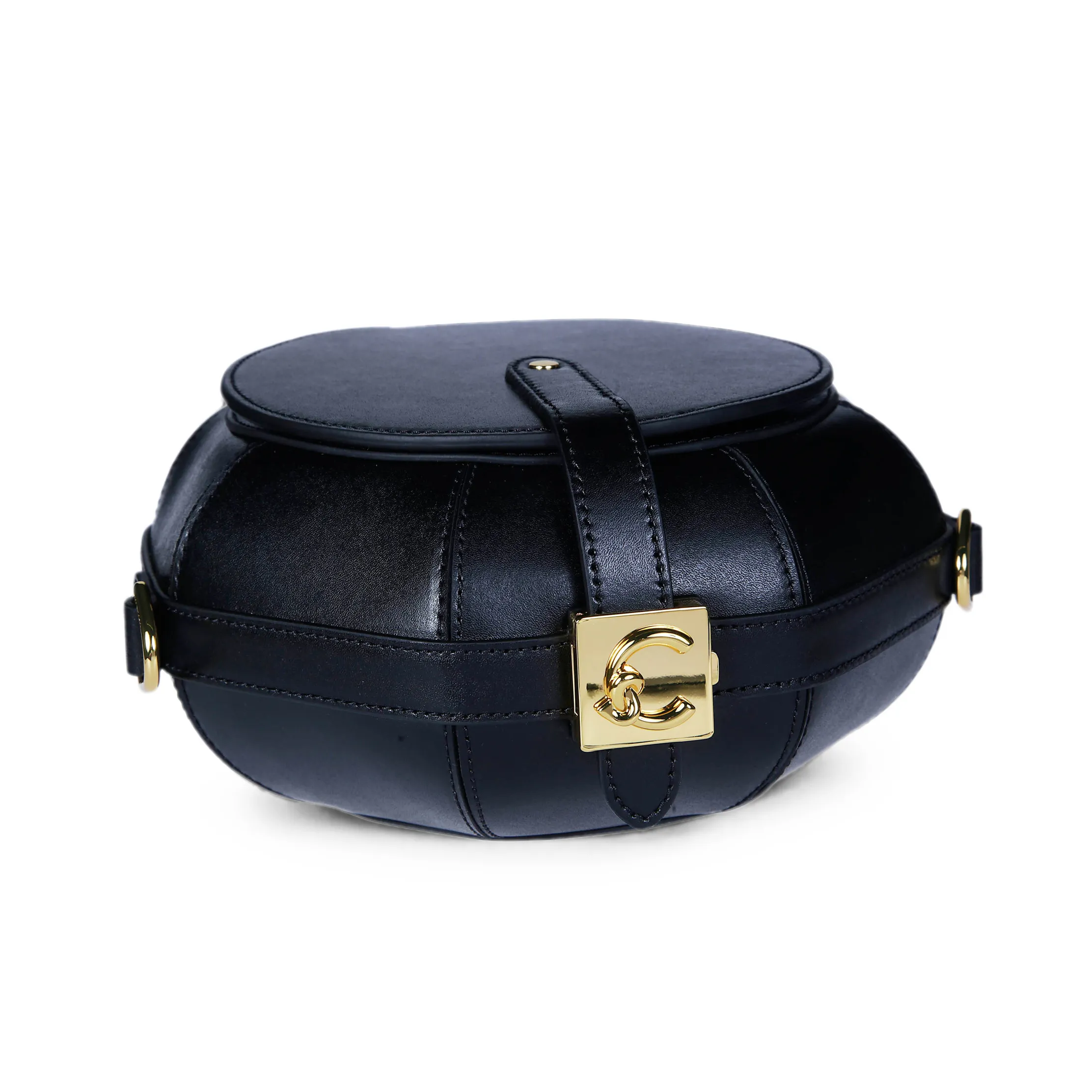 Sewing Box Bag/Clutch Noir - COCCINELLE