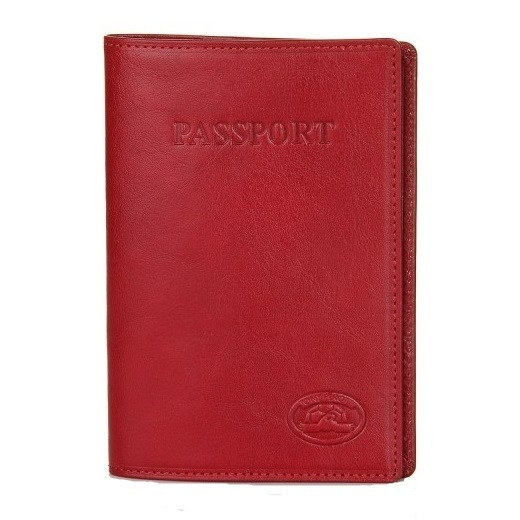 Passport Holder Red - TONY PEROTTI