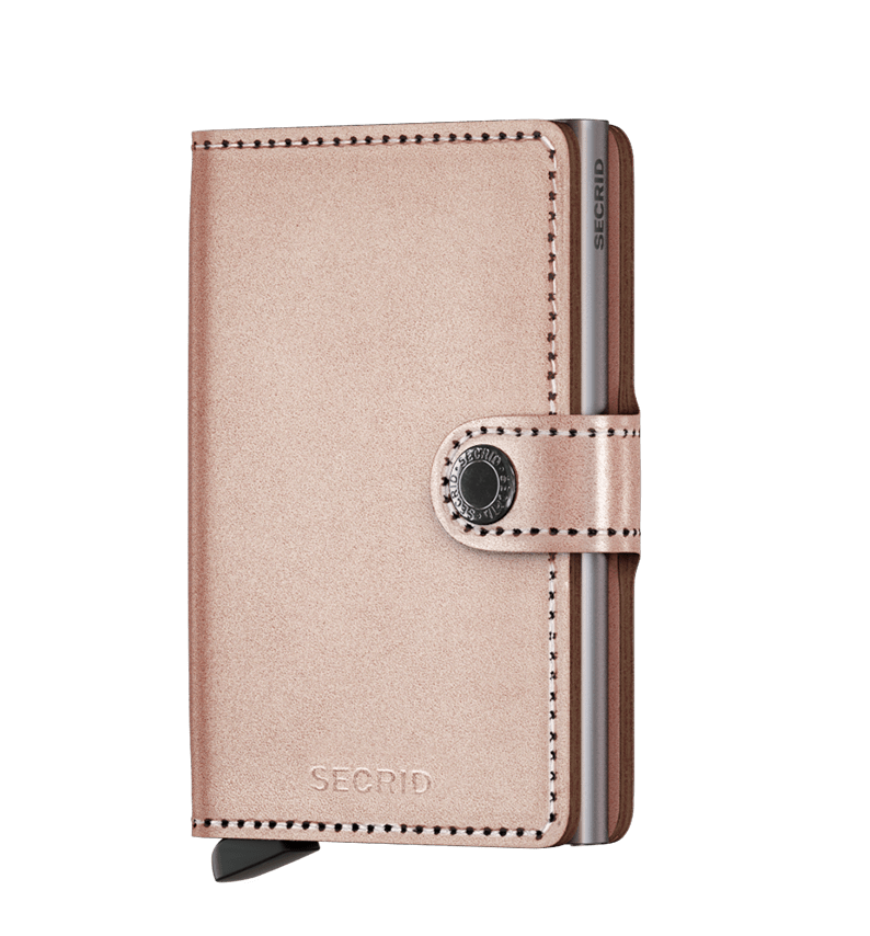 Miniwallet Metallic Rose - Secrid