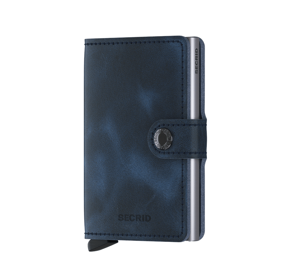 Miniwallet Vintage Blue - Secrid