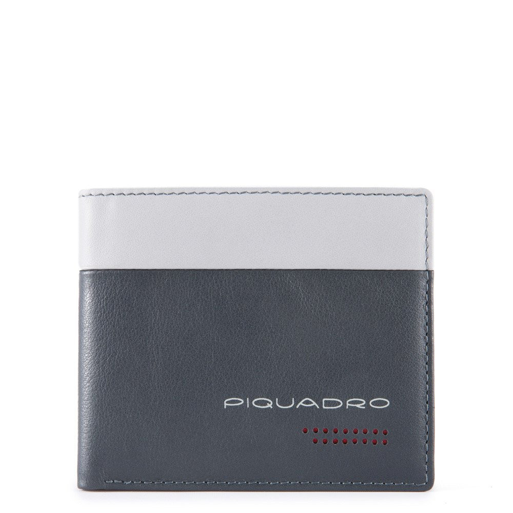 Men’s Wallet Black/Grey - PIQUADRO 