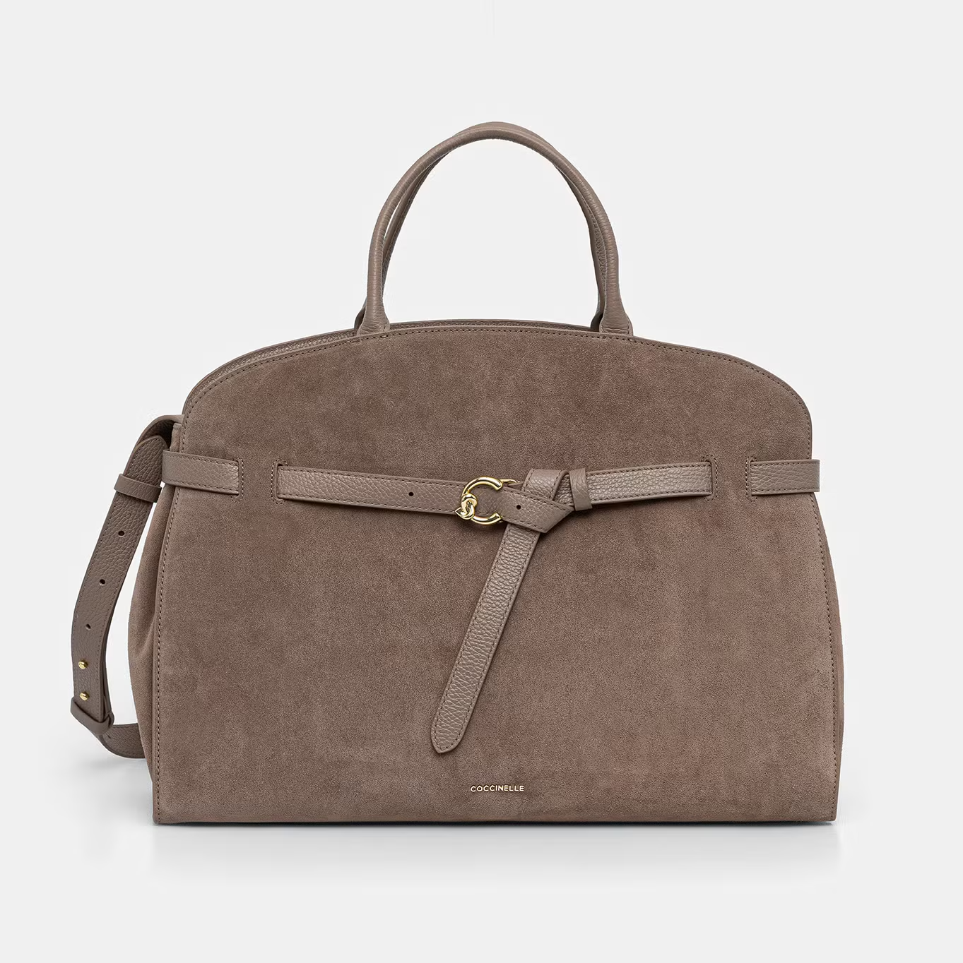 Top Handle Sabine Suede Warm - COCCINELLE
