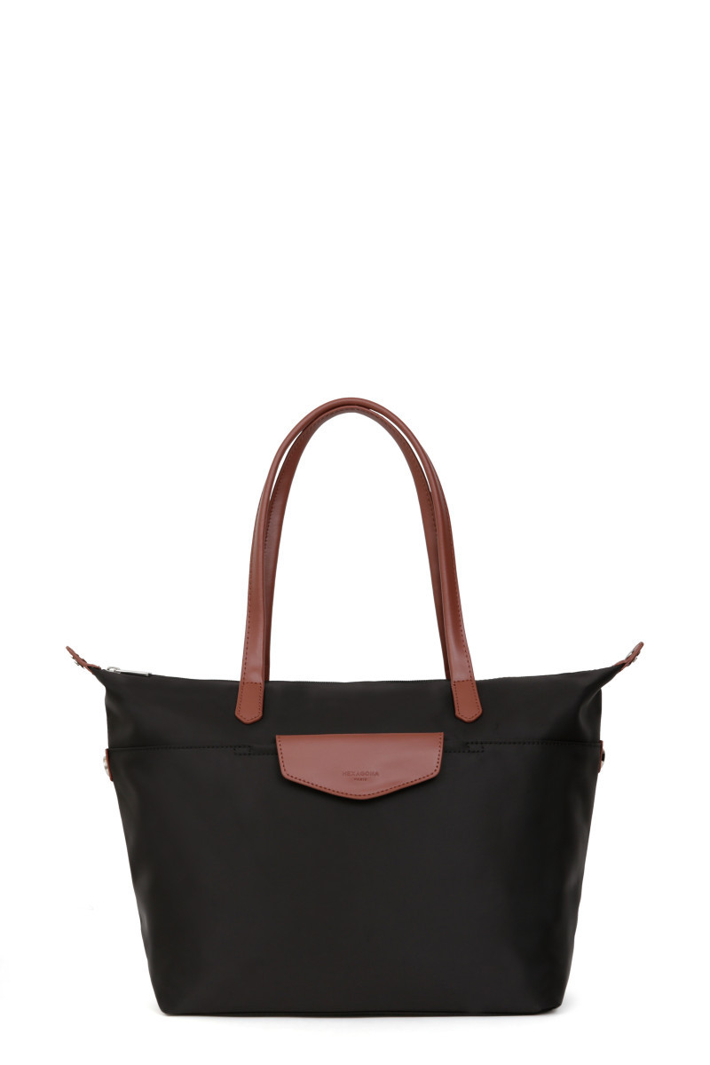 Top Handle Black / Brown - HEXAGONA