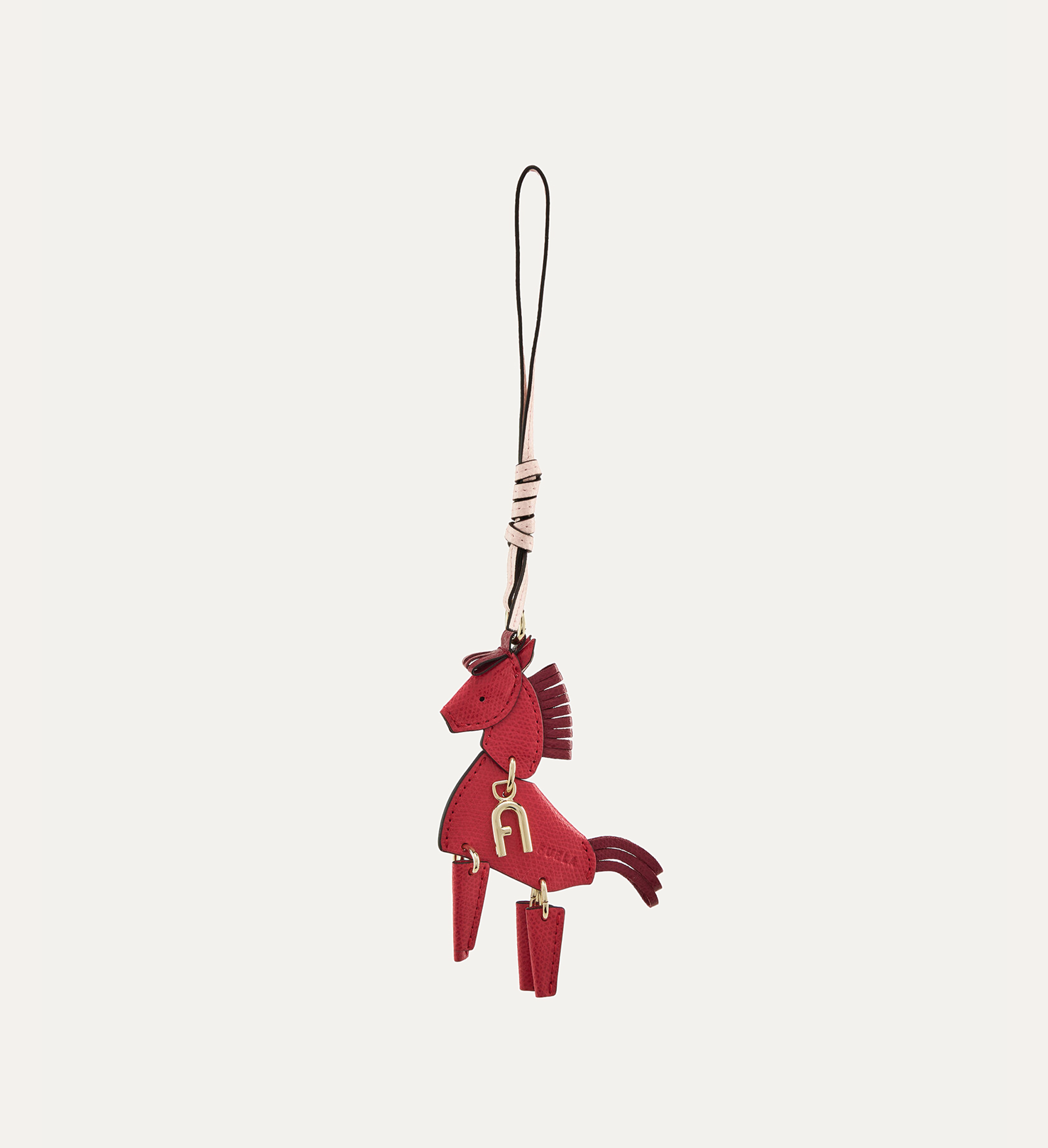 Keyring Allegra Horse Toni Ruby - FURLA