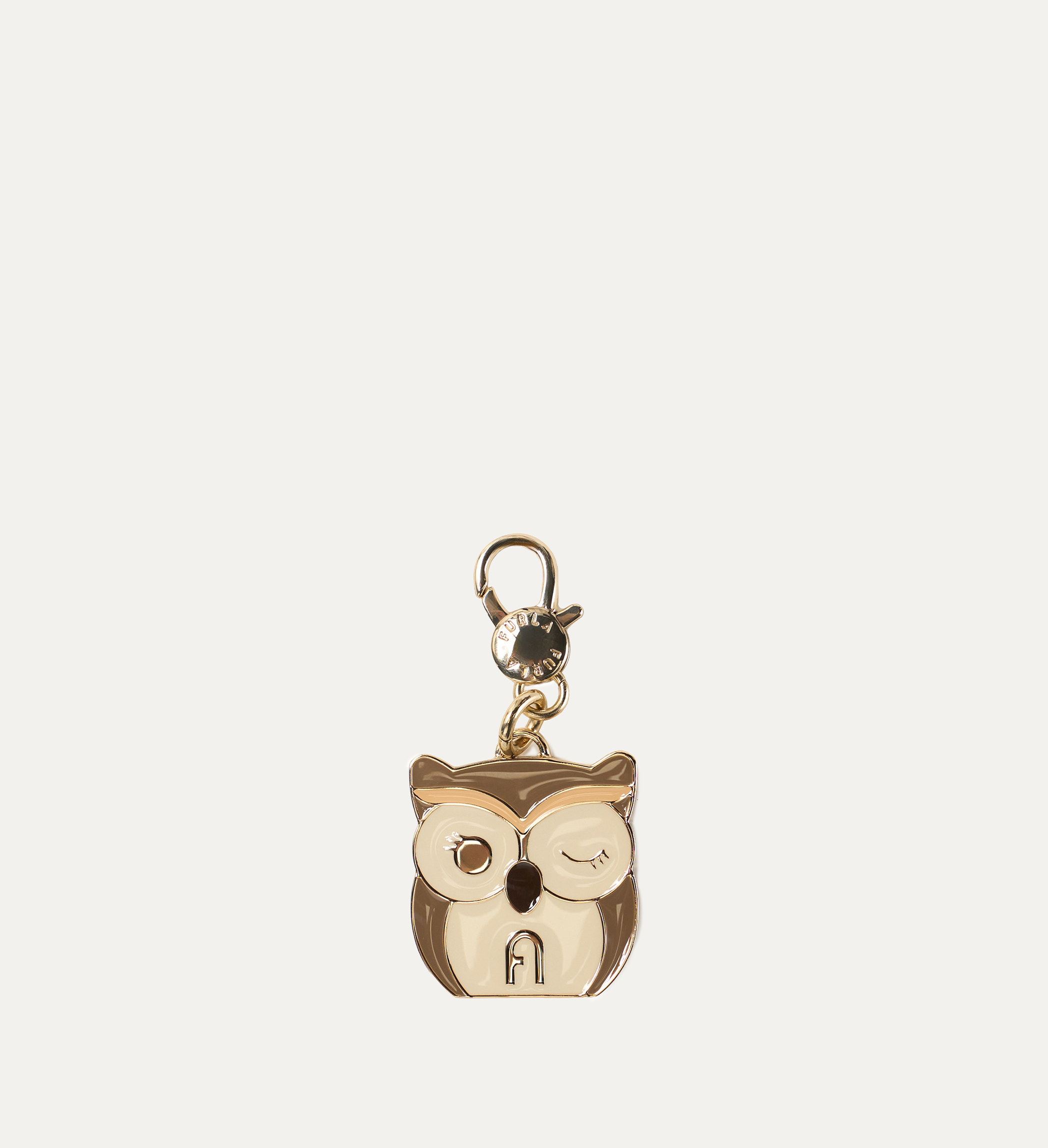Owl Charm Hashtag Toni Toffee - FURLA