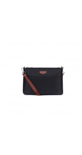 Shoulder Bag Black/Brown - HEXAGONA