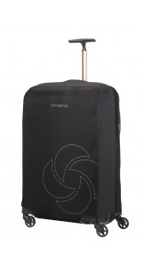 Foldable Luggage Cover M Black - SAMSONITE 
