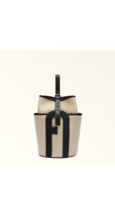Lido Bucket Bag M Toni Nero - FURLA