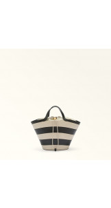 Vortice Tote Bag Toni Nero - FURLA