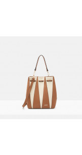 Top Handle Cognac/Beige - L.Credi