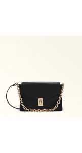 Meridiana Shoulder Bag Nero - FURLA