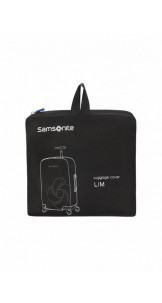 Foldable Luggage Cover L/M Black - SAMSONITE 