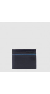 Wallet Blue - PIQUADRO 