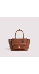 Double Beat Tote Bag Cognac - COCCINELLE
