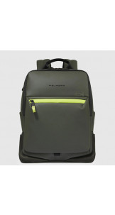 Backpack 14" Green - PIQUADRO