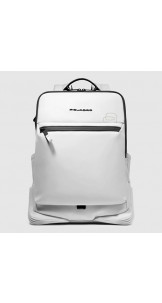 Backpack 14" White - PIQUADRO