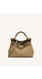 Lucia Top Handle Taupe - JW PEI