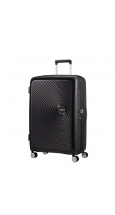 Spinner Expandable 77cm Bass Black - AMERICAN TOURISTER